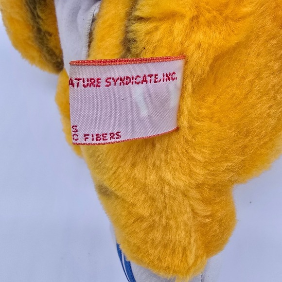 Vintage Garfield No Sweat Plush Doll Dakin 1981 Stuffed Toy Collectible - Picture 10 of 11